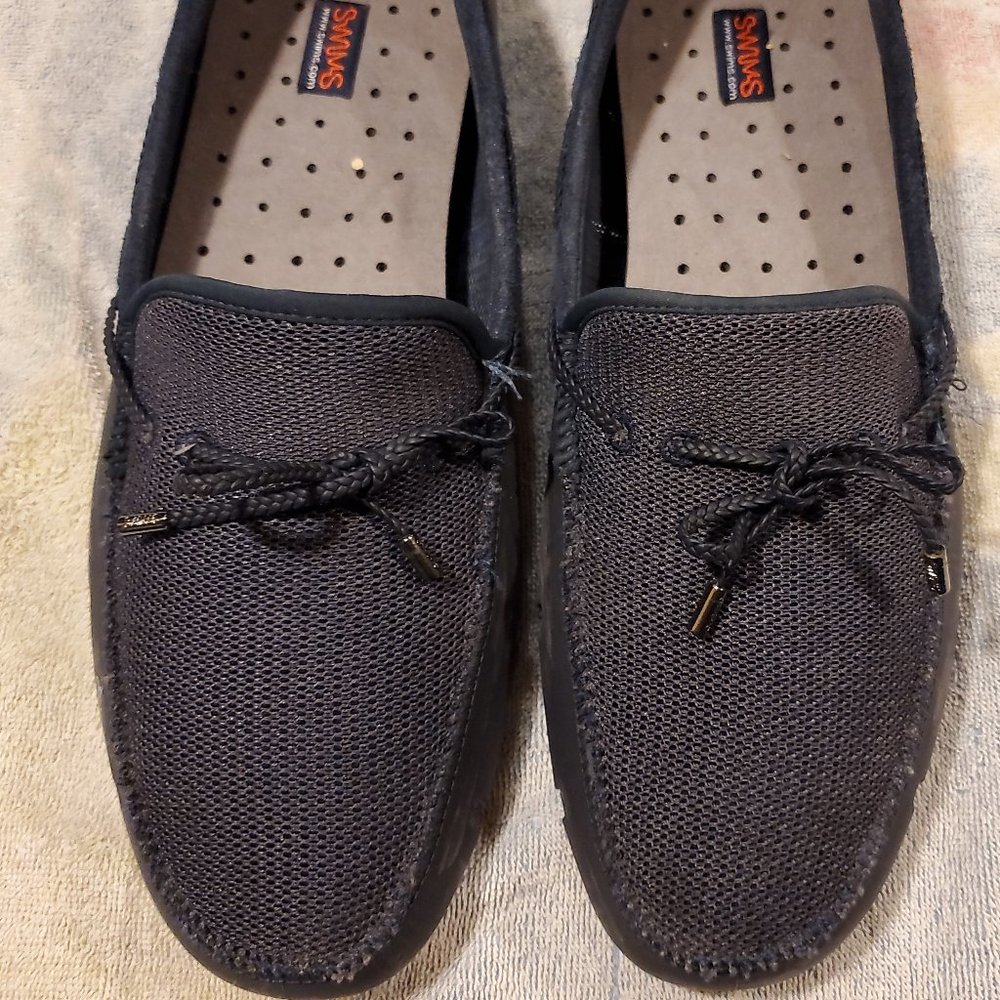 Swims Men's Braided Lace Lux Loafer Driver in Navy